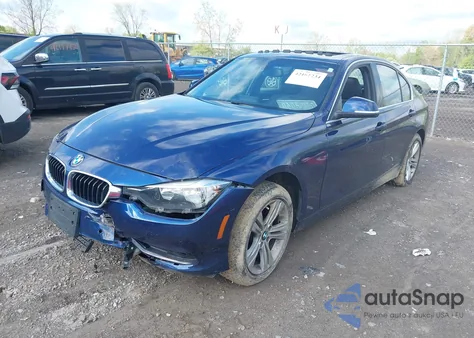 2017 BMW 330I xDrive z USA, uszkodzony, nr VIN WBA8D9C32HA005561